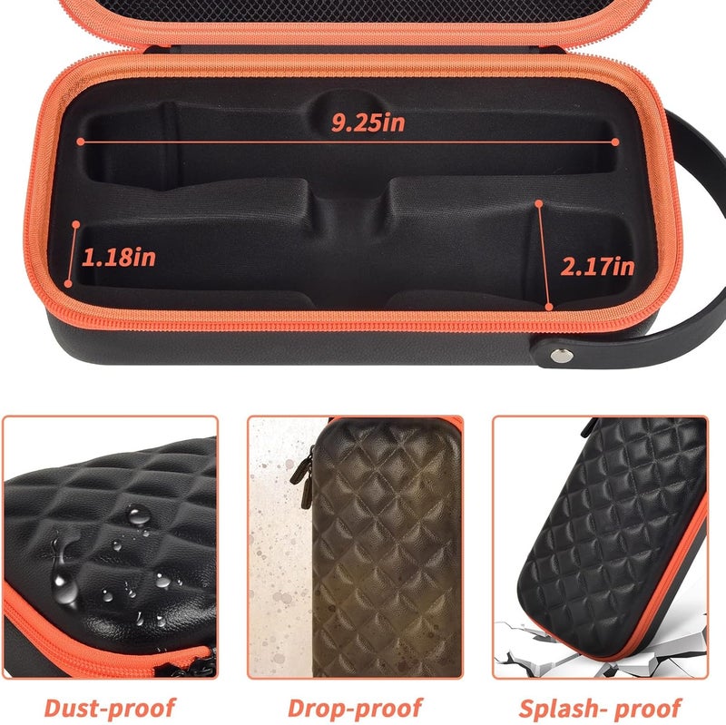 GWCASE Wireless Microphone Case For JBL Wireless Two Microphone System & PartyBox Mic, Handheld Dual Mic Bag for Singing or Karaoke for Receivers, Adapters, AA Batteries and Other Accessories(Box Only) - Image 4